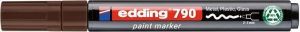 Lakový popisovač "790 PCR", hnědá, 2-3 mm, EDDING 4-790PCR007