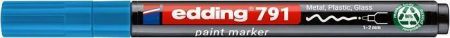 Lakový popisovač "791 PCR", světle modrá, 1-2 mm, EDDING 4-791PCR010