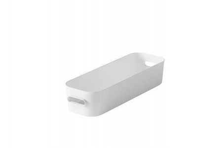 Úložný box "Compact Slim", bílý, plast, 1,3 l, SMARTSTORE 11210