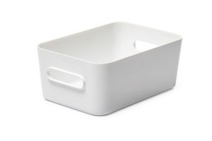 Úložný box "Compact M", bílý, plast, 5,3 l, SMARTSTORE 10810