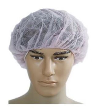 Operační čepice, bílá, velikost 21", jednorázová, 100 ks/balení, 1102F-M