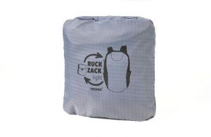 Batoh "Rucksack", šedá, skládací, TROIKA RUC04/GY