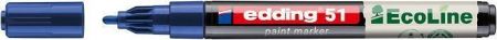Lakový popisovač "51 EcoLine", modrá, 1-2 mm, EDDING 4-51-003