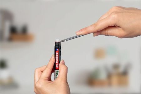 Lakový popisovač "50 EcoLine", červená, 2-3 mm, EDDING 4-50-002