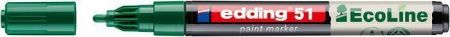 Lakový popisovač "51 EcoLine", zelená, 1-2 mm, EDDING 4-51-004