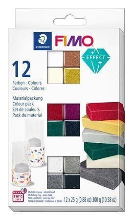 FIMO® efekt sada 12 barev 25g