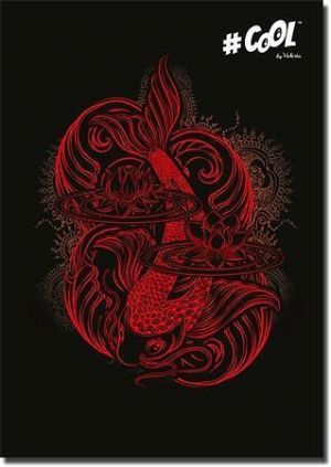 Sešit "Spiritual tattoo", mix motivů, A4, linkovaný, 96 listů, COOL BY VICTORIA ISVFC38