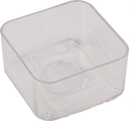 Čajová svíčka, forma, čtverec, 3,7 x 3,7 x 1,8 cm