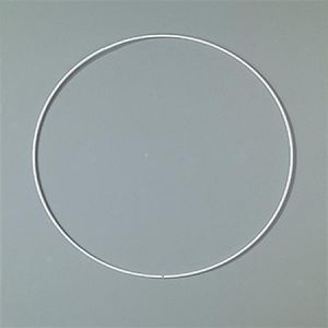 Kovová obruč, bílá, EFCO, 25 cm