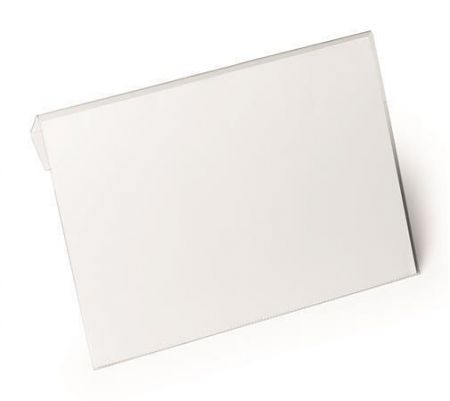 Logistická kapsa "HARD COVER", transparentní, A5, horizontální, závěsná, DURABLE 116219