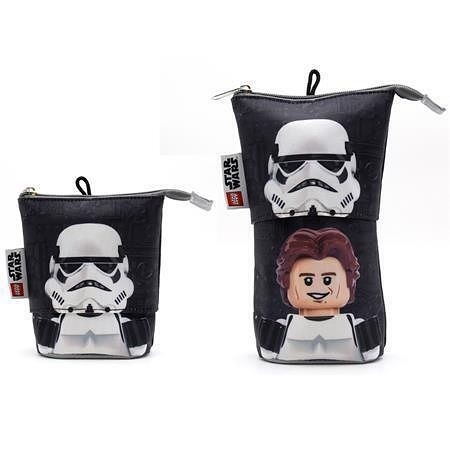Penál "Star Wars Stormtrooper/Han Solo", černá, Pop Up, LEGO 53461