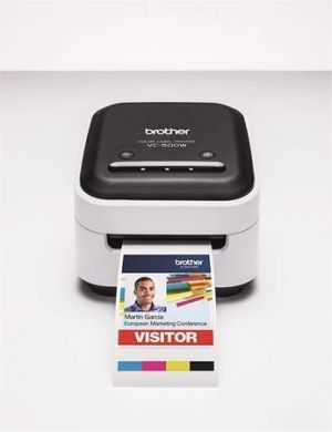 Tiskárna štítků "VC-500W", barevná, BROTHER