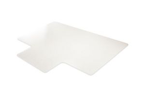 Poldožka pod židli, na koberec, tvar L, 150x120 cm, BSM, 01-150L