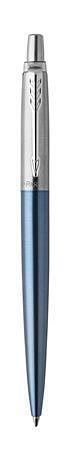 Kuličkové pero "Royal Jotter", modrá, 0,7 mm, tělo Waterloo blue, stříbrný klip, PARKER 19