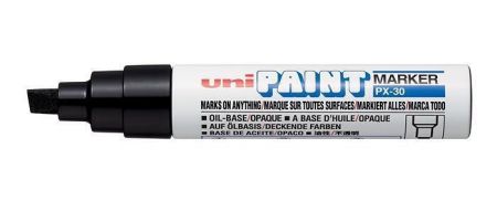 Lakový popisovač "PX-30", černá, 4-8,5 mm, UNI 2UPX30F
