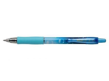 Gelové pero "G-2 Blue Bubble", modrá, 0,32 mm, stiskací mechanismus, PILOT BLG27TRB-BG-L