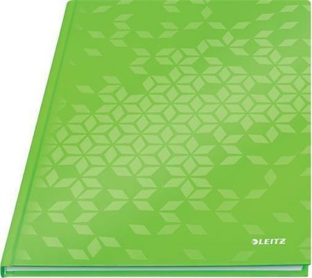 Zápisník "Wow", zelená, čtverečkovaný, A4, tvrdé desky, 80 listů, LEITZ