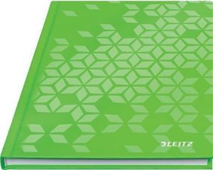 Zápisník "Wow", zelená, linkovaný, A5, tvrdé desky, 80 listů, LEITZ