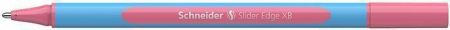 Kuličkové pero "Slider Edge XB Pastel", růžová flamingo, 0,7 mm, s uzávěrem, SCHNEIDER