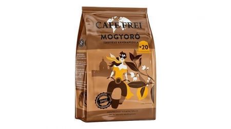 Kávové kapsle, lískový oříšek, kompatibilní s Nespresso, 20 ks, CAFE FREI 110267