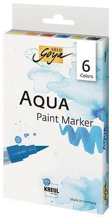  Sada Aqua marker SOLO GOYA - 6 barev, KREUL