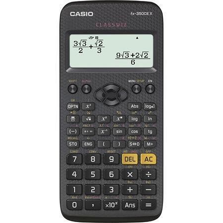 Kalkulačka vědecká "FX-350 CE X", černá, 379 funkcí, CASIO FX 350 CE X