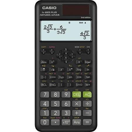 Kalkulačka vědecká "FX-85 ES Plus 2", černá, 252 funkcí, CASIO FX 85ES PLUS 2