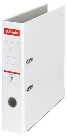 Pákový pořadač "Economy", ochranné spodní kování, bílá, 75 mm, A4, PP/karton, ESSELTE
