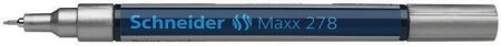 Permanentní lakový popisovač "Maxx 278", stříbrná, 0,8mm, SCHNEIDER