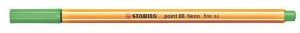 Liner "Point 88", neonově zelená, 0,4mm, STABILO