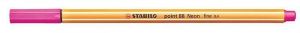 Liner "Point 88", neonově růžová, 0,4mm, STABILO