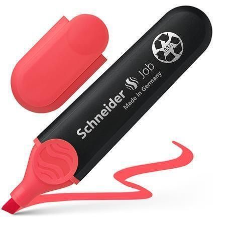 Zvýrazňovač "Fluo Peps Soft job 150", červený, 1-5mm, SCHNEIDER