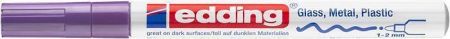 Lakový popisovač "751", fialová, 1-2mm, EDDING