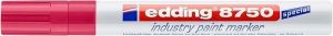 Lakový popisovač "8750", červená, 2-4 mm, průmyslový, EDDING 7580197002