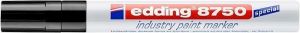 Lakový popisovač "8750", černá, 2-4 mm, průmyslový, EDDING 7580197001