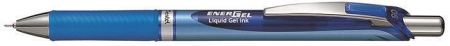 Gelové pero "EnerGel BLN75", modrá, 0,25 mm, stiskací mechanismus, PENTEL BLN75-CO