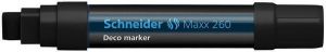 Křídový popisovač "Maxx 260", černá, 2-15mm, tekutý, SCHNEIDER