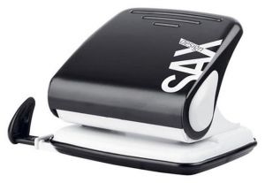 Děrovačka, na 25 listů, SAX "Design 418", černá