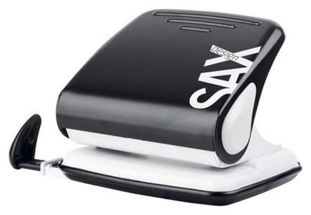 Děrovačka, na 25 listů, SAX "Design 418", černá