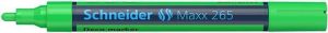 Křídový popisovač "Maxx 265", světle zelená, 2-3mm, tekutý, SCHNEIDER