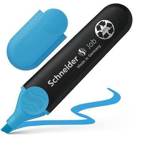 Zvýrazňovač "Job 150", modrá, 1-5mm, SCHNEIDER