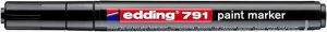 Lakový popisovač "791", černá, 1-2mm, EDDING