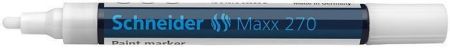 Permanentní lakový popisovač "Maxx 270", bílá, 1-3mm, SCHNEIDER