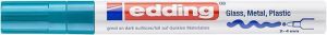 Lakový popisovač "750", světle modrá, 2-4mm, EDDING