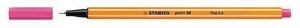 Liner "Point 88", růžová, 0,4mm, STABILO