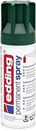 Akrylový sprej "5200", matná tmavě zelená, 200 ml, EDDING