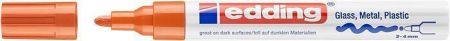 Lakový popisovač "750", oranžová, 2-4mm, EDDING