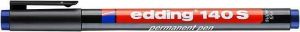 Permanentní popisovač "140 S", modrá, OHP, 0,3mm, EDDING