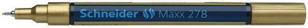 Permanentní lakový popisovač "Maxx 278", zlatá, 0,8mm, SCHNEIDER
