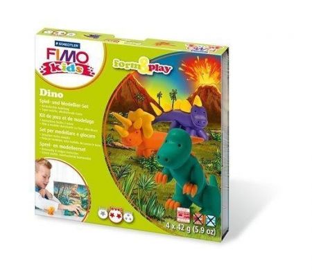 Sada FIMO® 8034 kids form&amp;play "Dino" Dinosauři